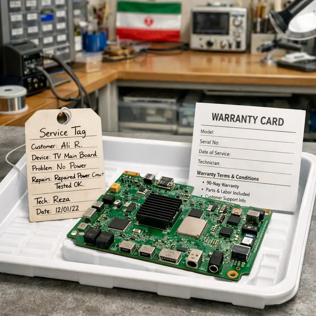 repaired board qom